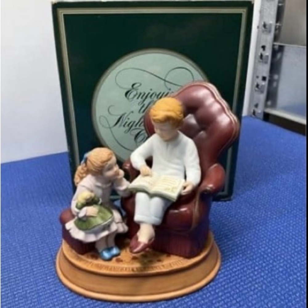 Enjoying the Night Before Christmas 1983 Figurine